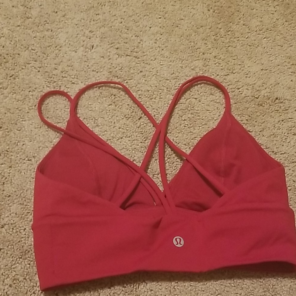 SOLD Lululemon pushing limits ruby red sz 6 - Picture 5 of 6